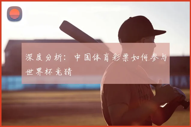 深度分析：中国体育彩票如何参与世界杯竞猜